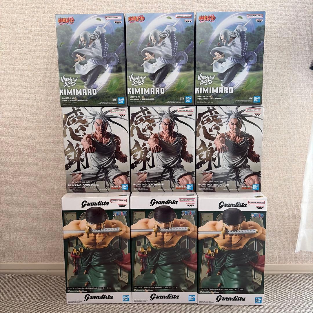 週刊少年ジャンプ　フィギュア　セット