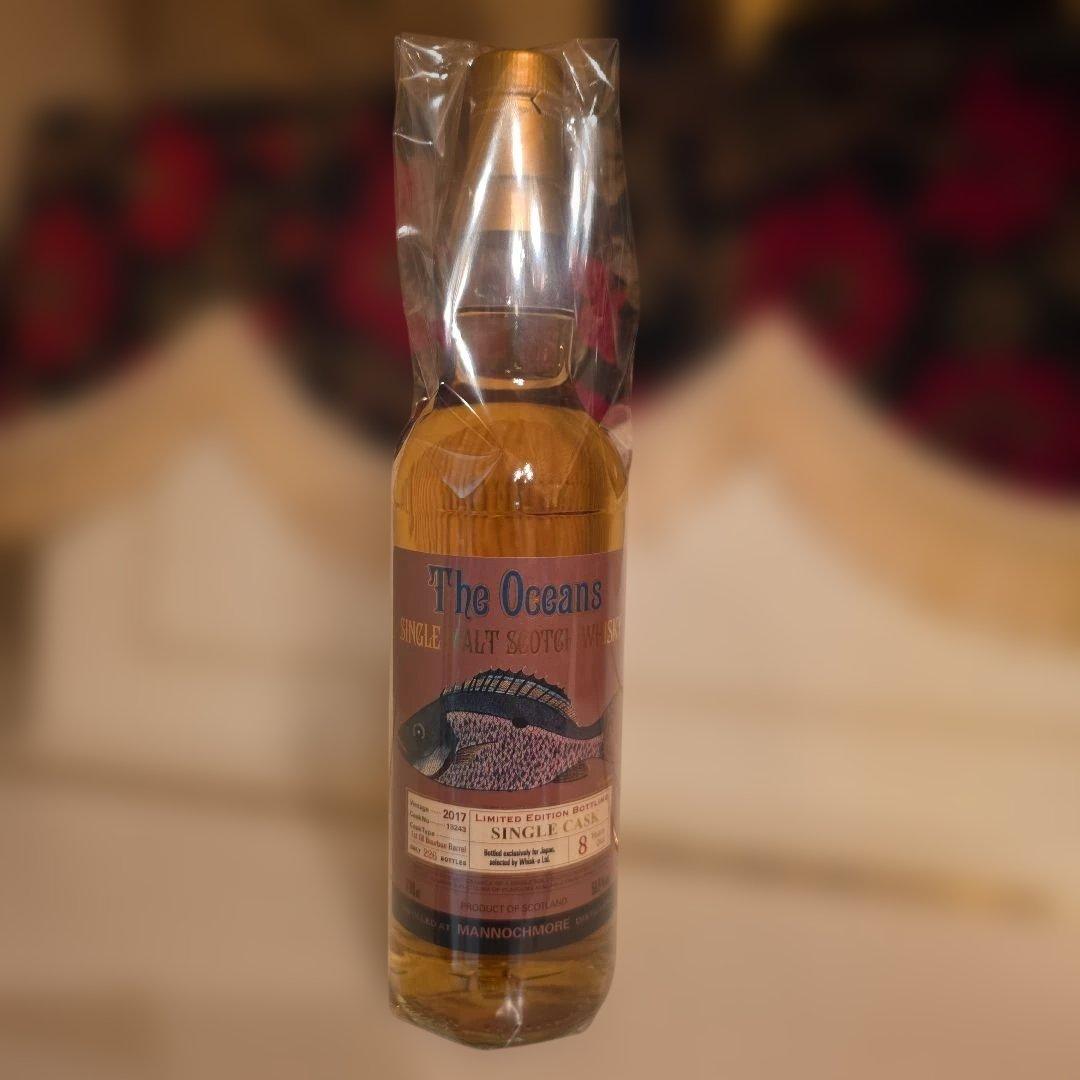 [限定商品](入手困難)オーシャンズ マノックモア 2017 シングルカスク8年