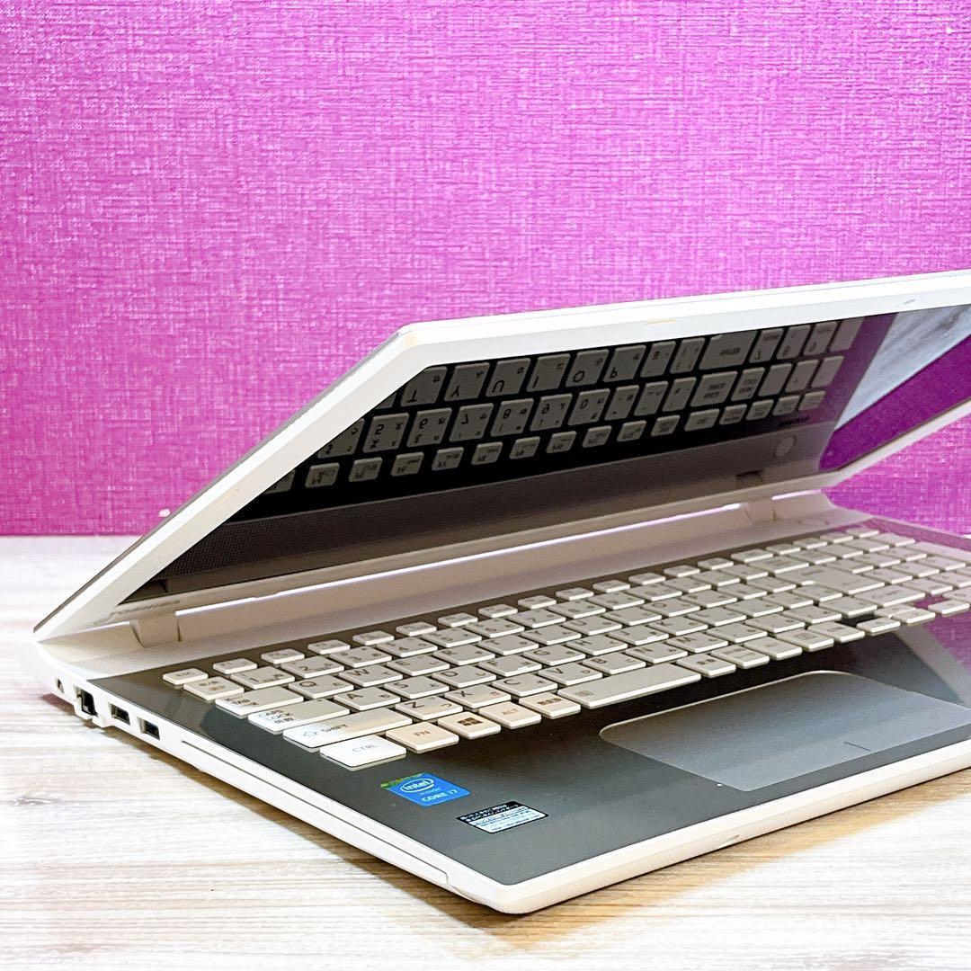 Win11✨Corei7＆8G✨すぐ使えるノートパソコン✨カメラ✨大容量✨訳あり