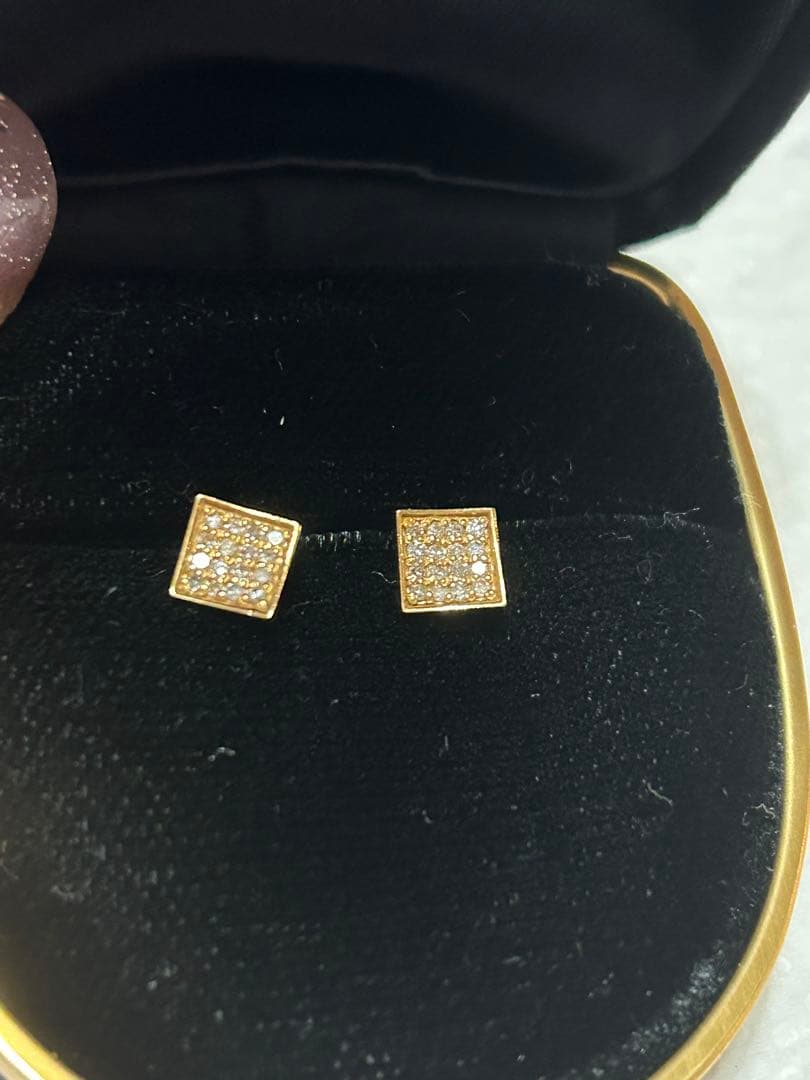 m*i様 ツツミ　K18 ピアス