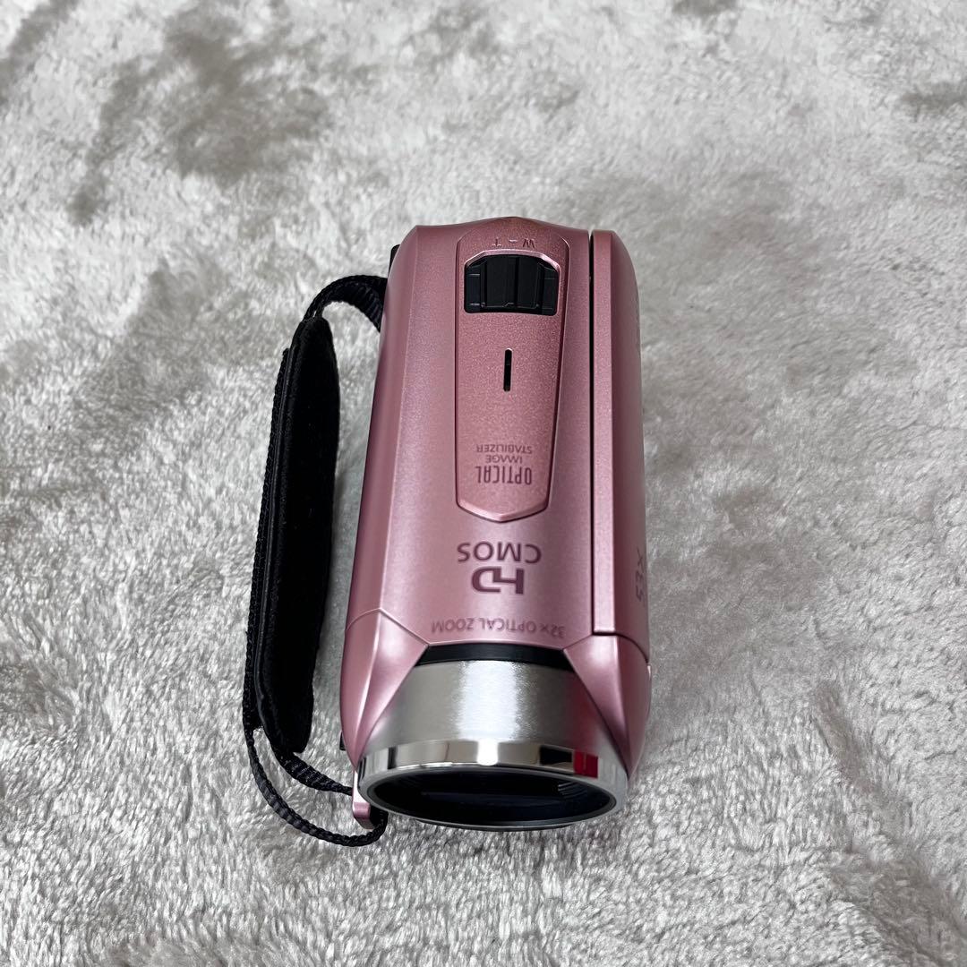 極美品　Canon キャノン　ビデオカメラ iVIS HF R42 ピンク