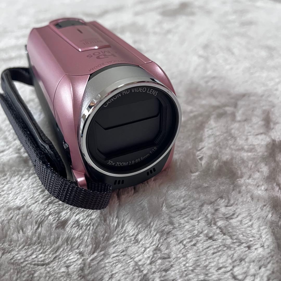 極美品　Canon キャノン　ビデオカメラ iVIS HF R42 ピンク