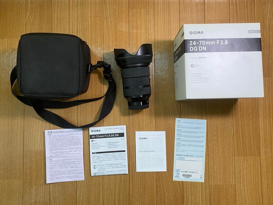 シグマ レンズ 24-70mm F2.8 DG DN Art Eマウント