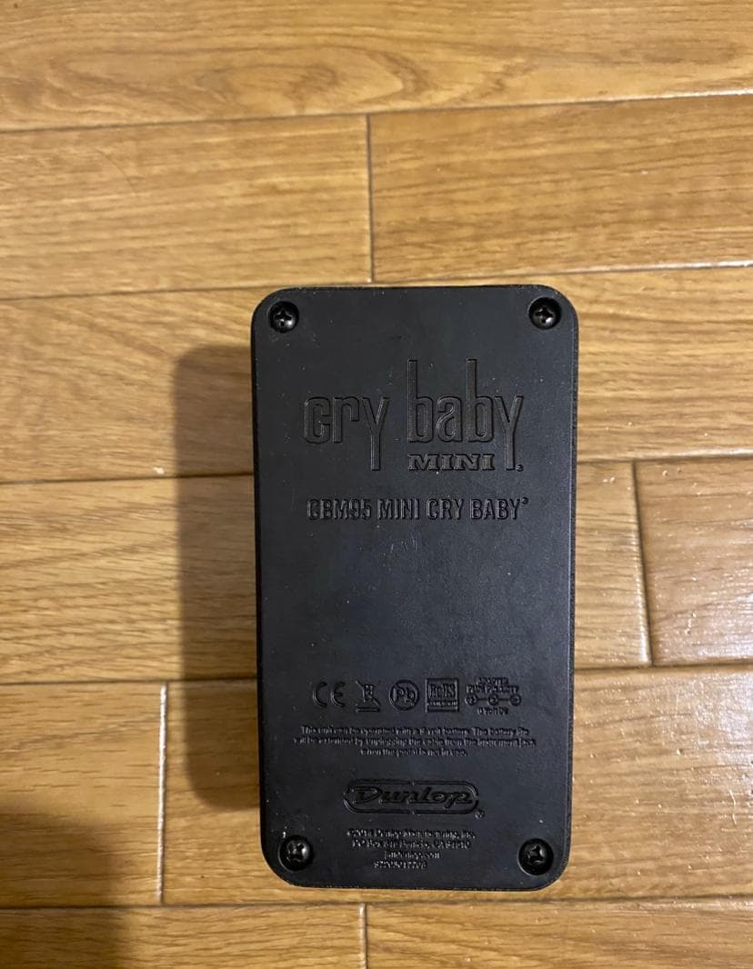 【美品】Jim Dunlop cry baby mini　CBM95　ワウペダル