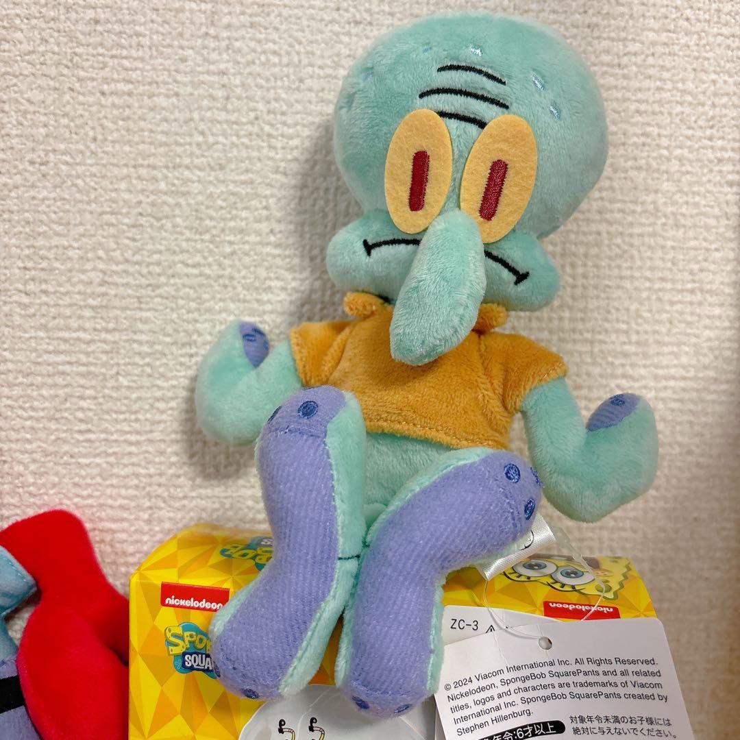 スポンジボブ　ぬいぐるみ　グッズ　カーニ　イカルド　パトリック　まとめ売り