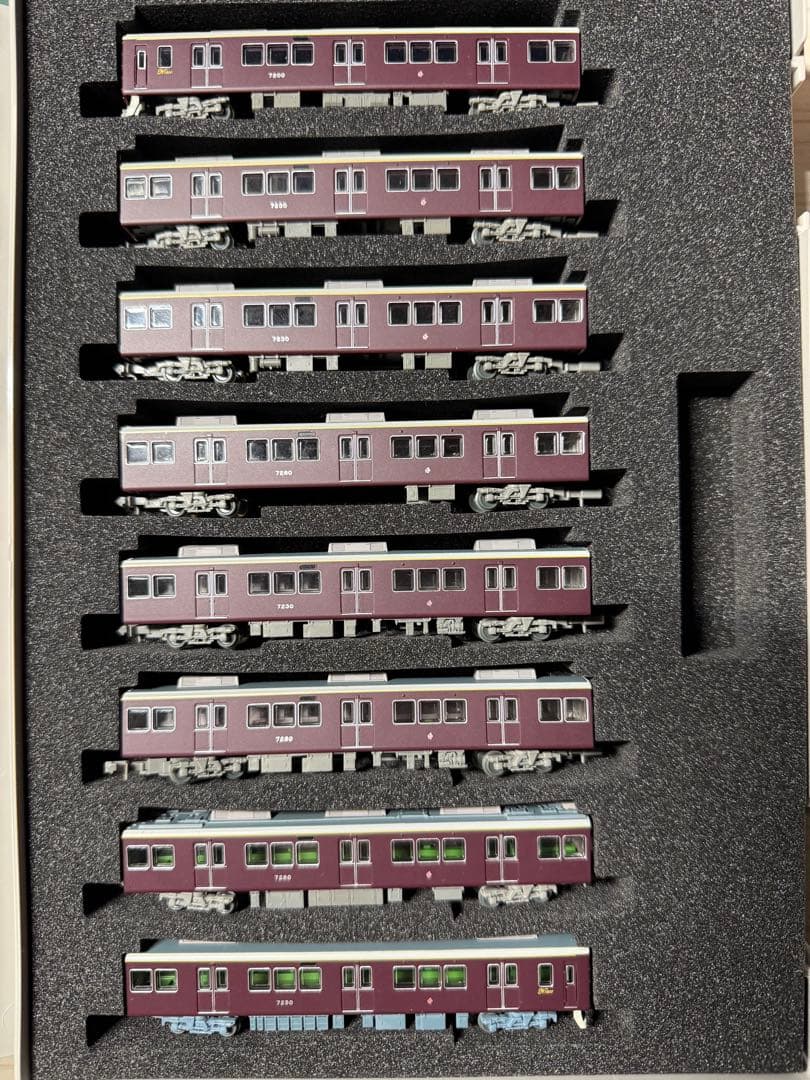 阪急6000/7000/能勢7200系 鉄コレ 8両セットA