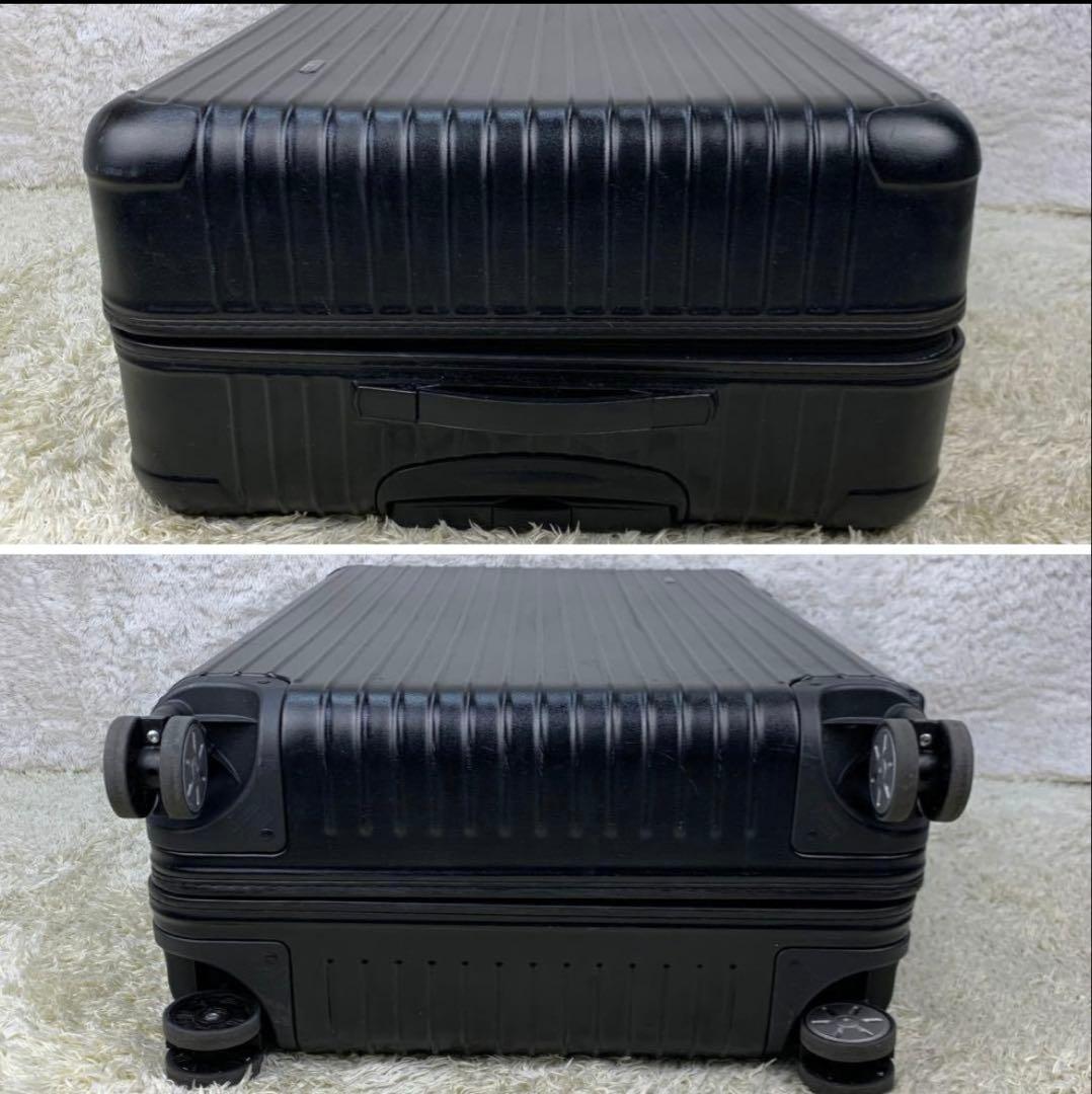 美品✨リモワ サルサ 最大容量 104L 4輪 MW TSA マットブラック