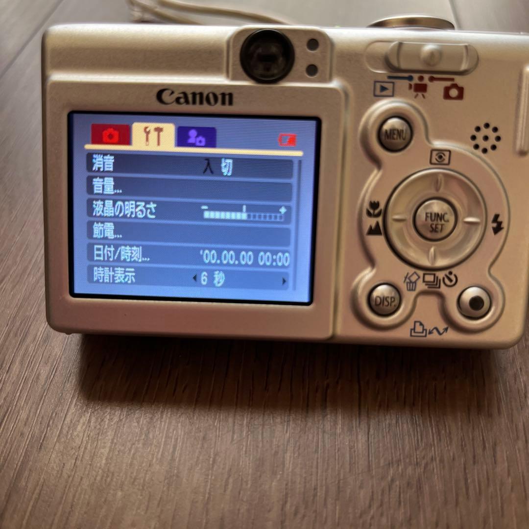 【中古】Cannon IXY DIGITAL40:充電器、電池、メモリーカード付