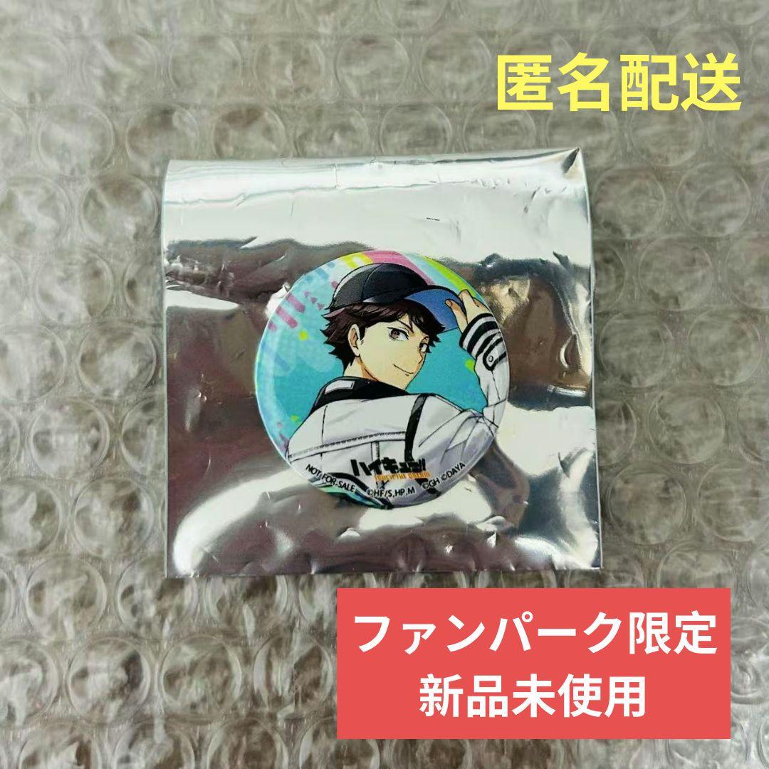 ハイキューファンパーク限定 ハイドリ 非売品缶バッジ 及川徹 新品