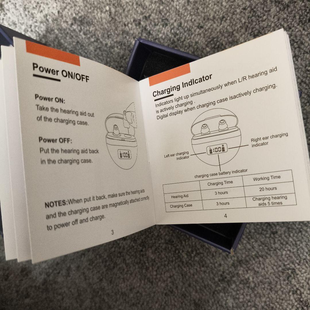 集音器 デジタル 信号処理 USB充電式 小型軽量 両耳対応