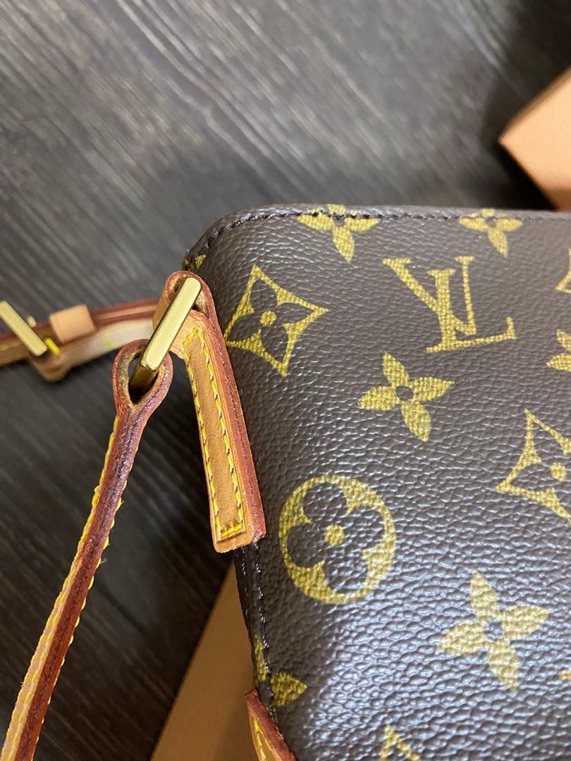 未使用Louis Vuitton トロターモノグラム ショルダーバッグ