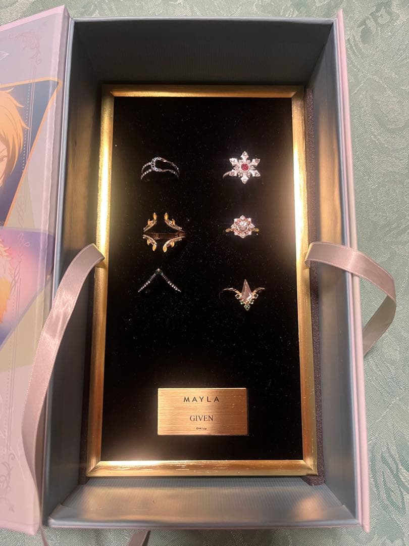 ギヴン・指輪 MAYLA GIVEN リングセット 専用ボックス付き