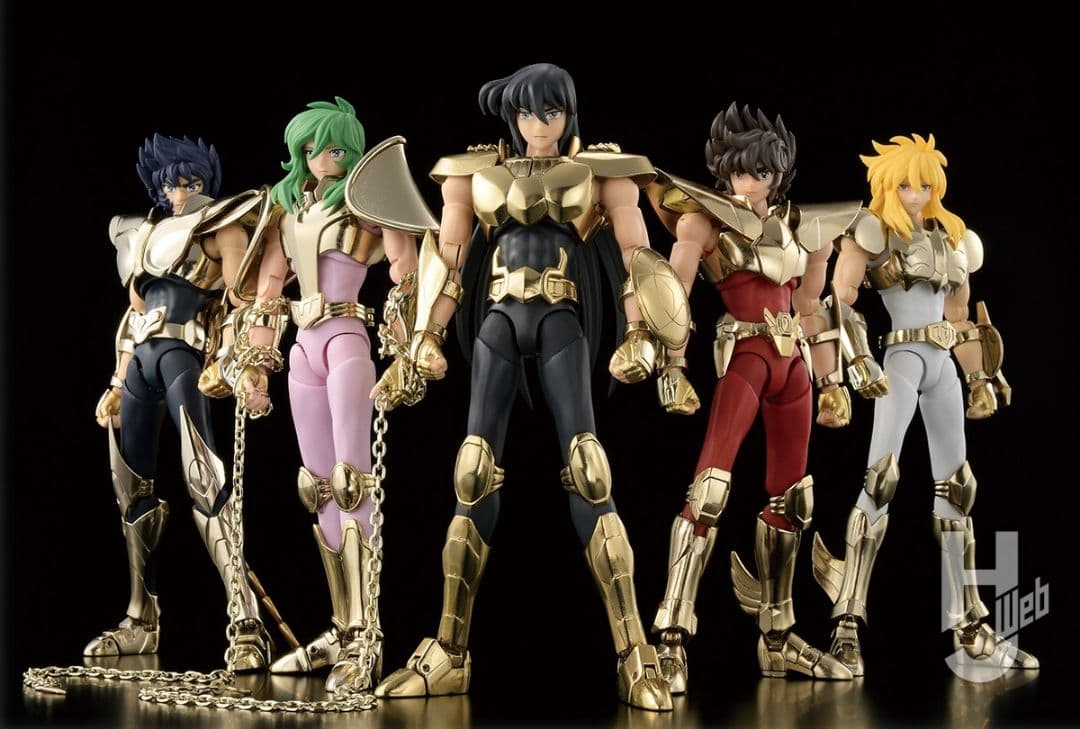 ★泣き泣き出品★新生青銅聖衣 Golden Limited Edition 5点