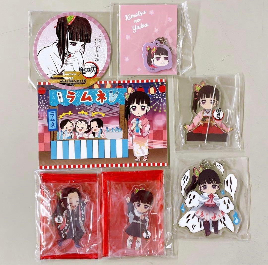 鬼滅の刃/胡蝶カエデ.カナヲ.しのぶ/ハロウィンアクリルチャーム.ひな祭り