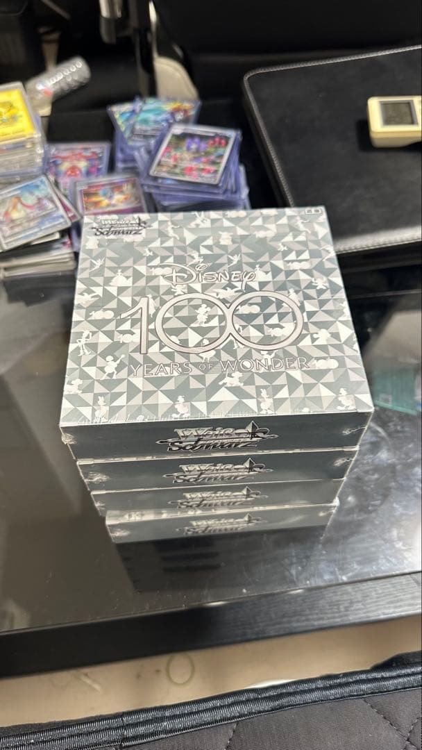 Disney 100 ヴァイスシュヴァルツ 4BOX