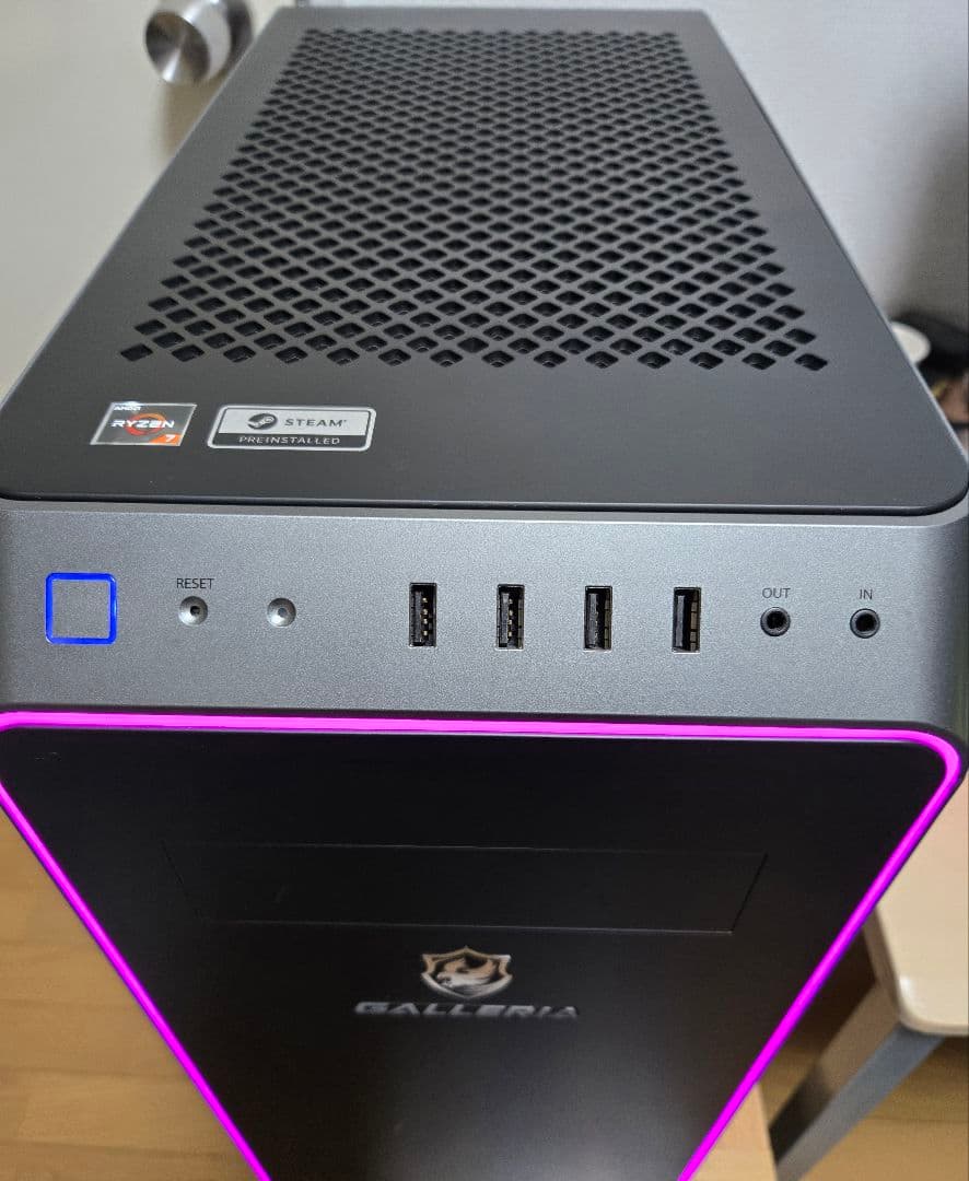 高性能 GALLERIA ゲーミングpc XA7R-67XT モンハンワイルズ