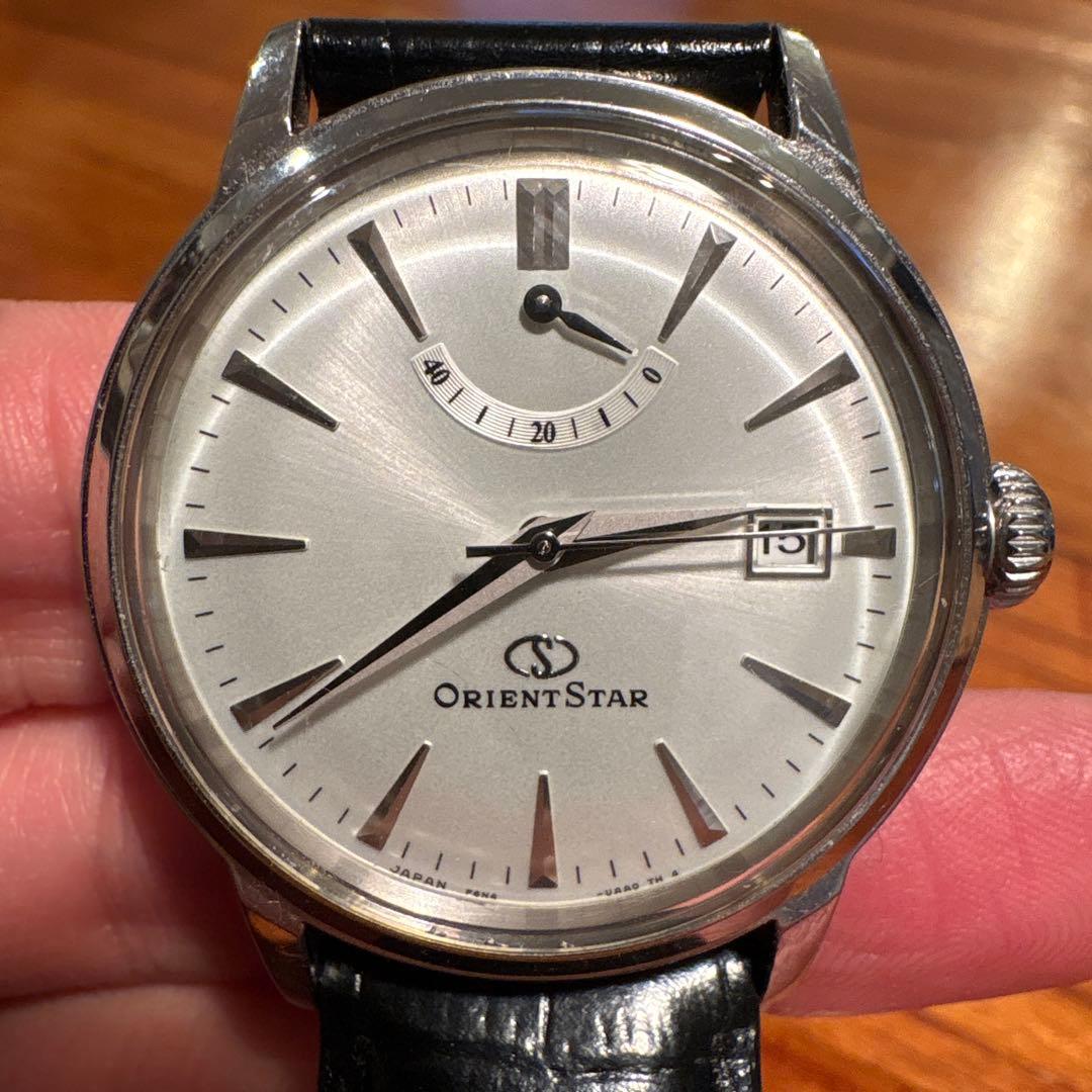 ORIENT STAR 自動巻き 腕時計 シルバー