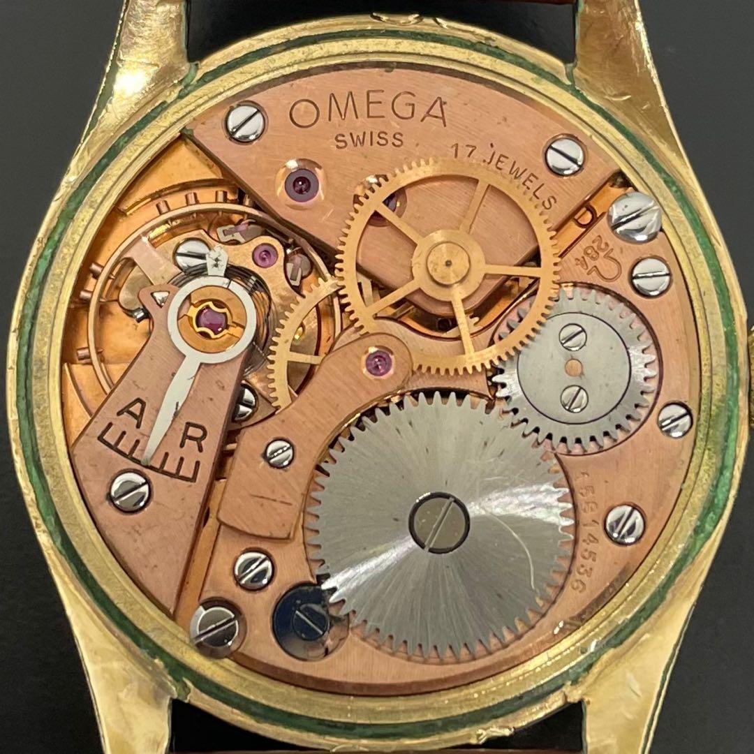 T*M様 【極美品／良稼働】オメガ Cal284 アイボリー調シルバーダイアル