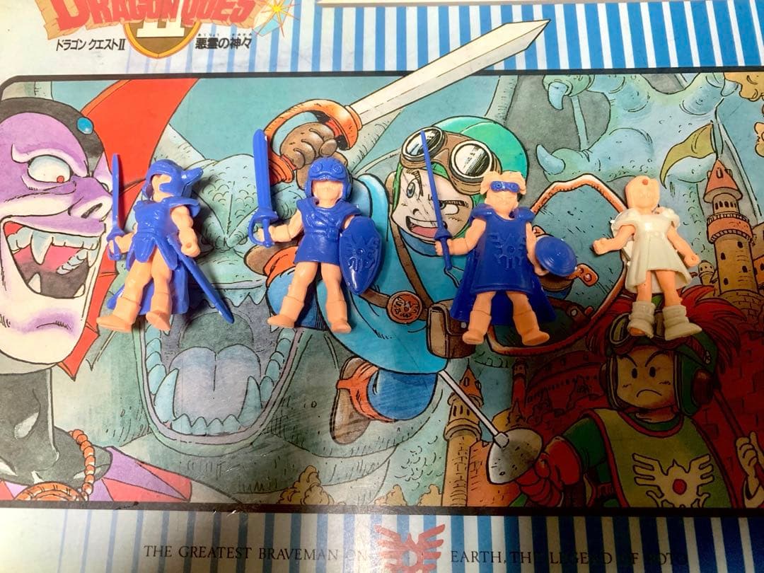 ドラゴンクエスト　クロスアップ　消しゴム　５体　希少