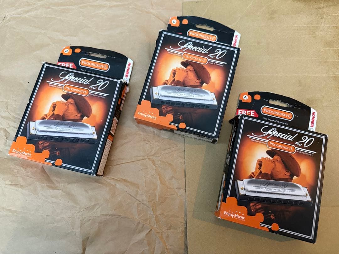 ごん助さま専用　Hohner Special20 樹脂製ボディブルースハープ