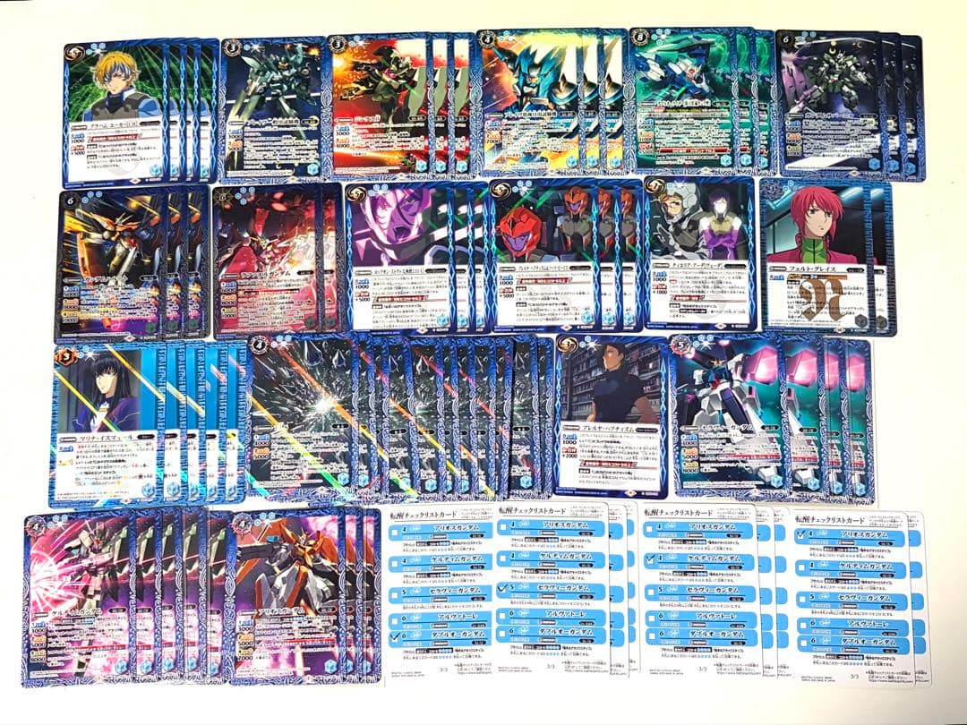 バトスピ　ガンダム00 デッキ　まとめ売り