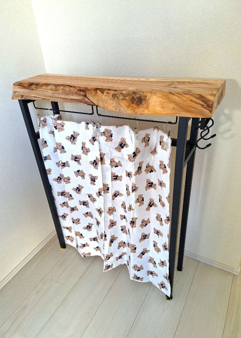 コンソールテーブル　無垢材　杉　ハンドメイド