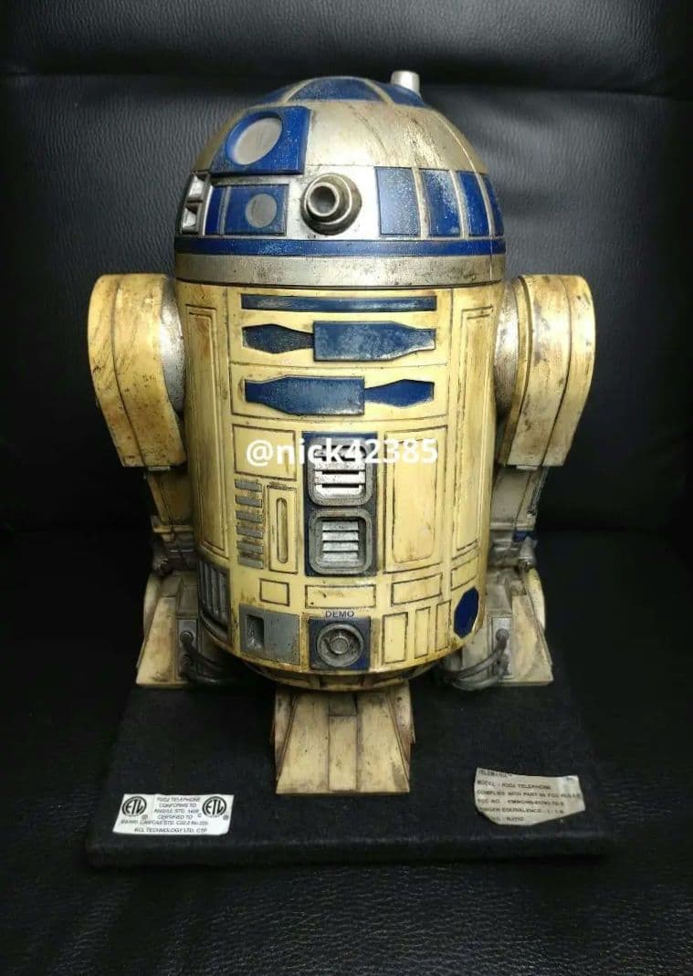 R2-D2 電話機　ディスプレイモデル　 約30cm