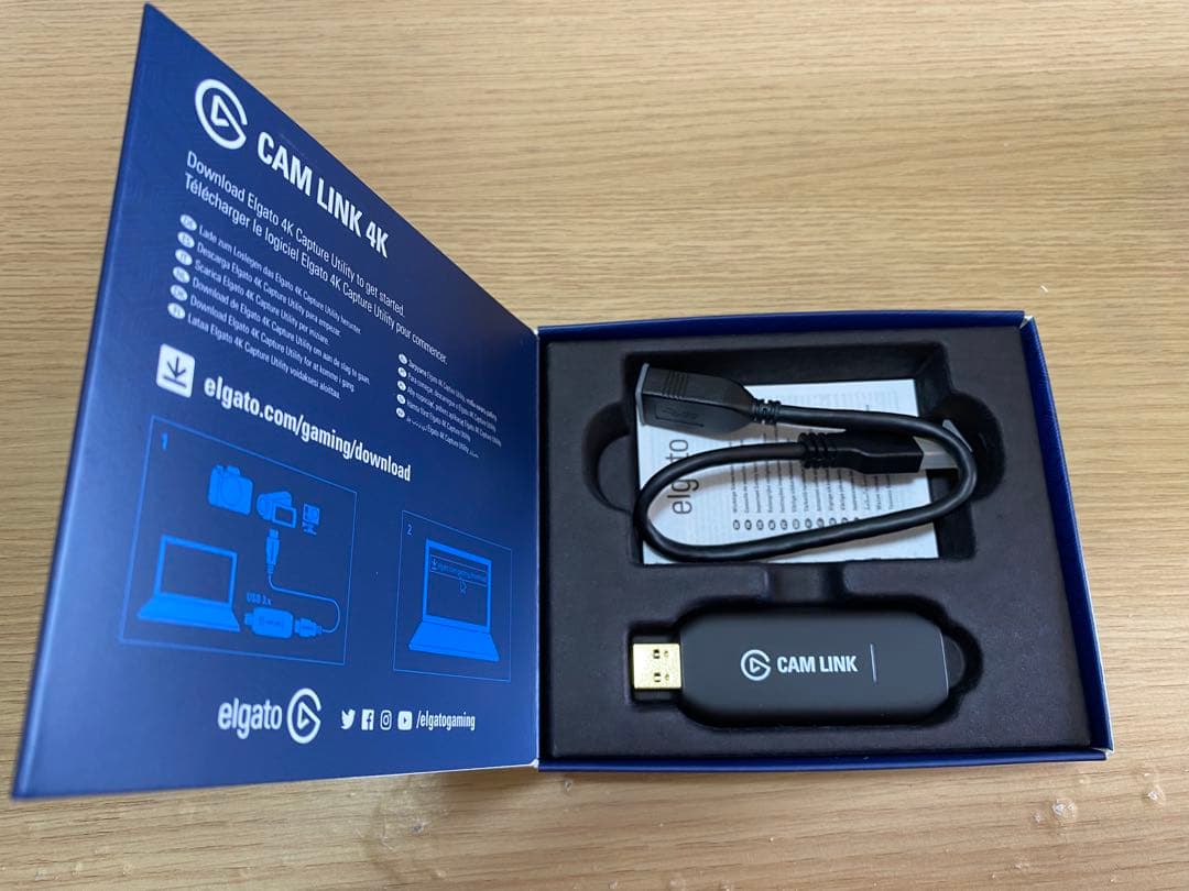 映像用ケーブル elgato CAM LINK 4K