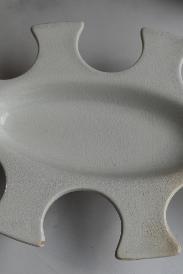 珍品　フランス19世紀　白釉　卵の器　美品　古道具坂田