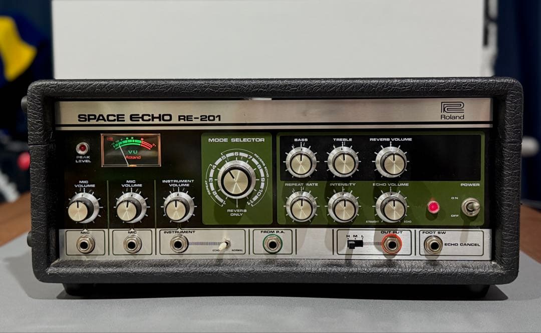 Roland RE-201 Space Echo メンテ終えたばかり