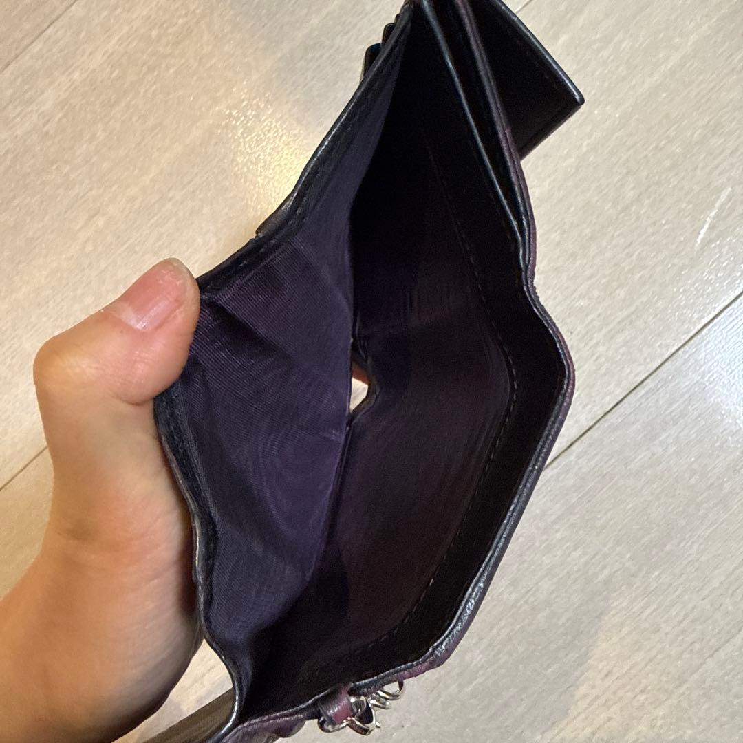 Lady Dior Lotus ウォレット　カナージュラムスキン