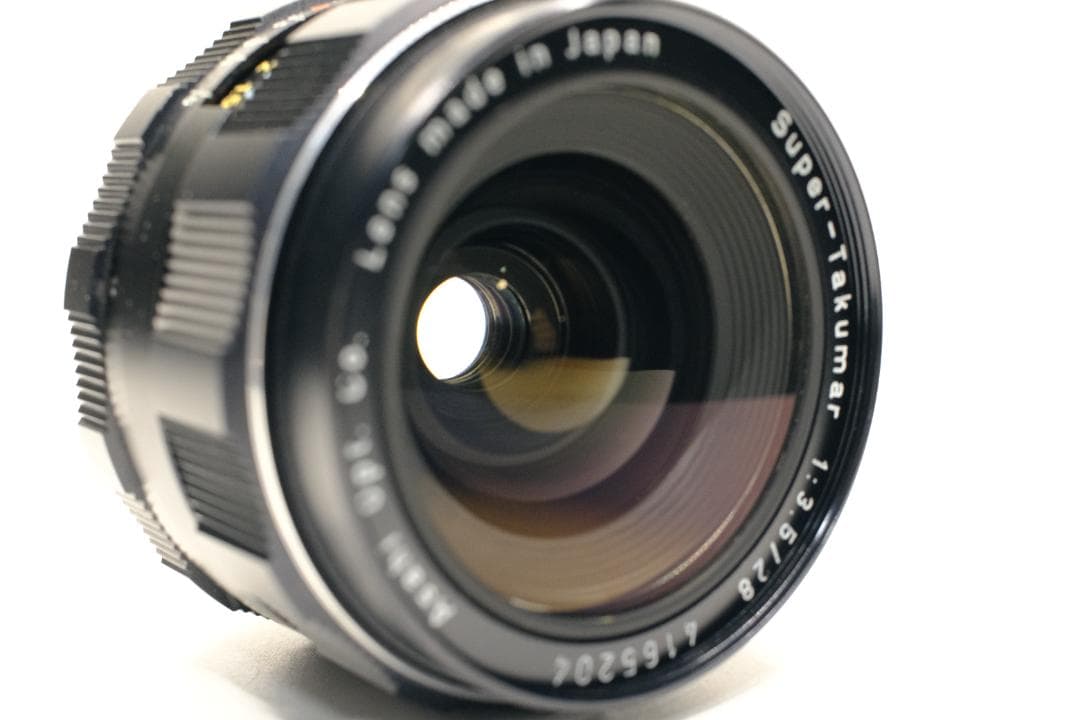 PENTAX Super Takumar 28mm F3.5 フード付 P77