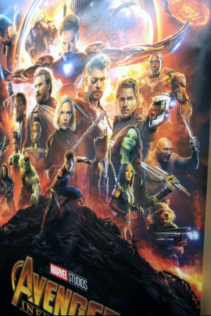 アベンジャーズ4作品　ポスターフレームセット