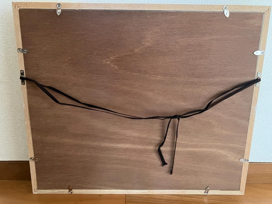 水彩画　「合作　山吹きの」