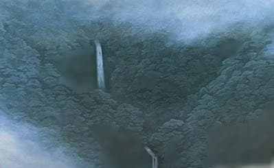 【真作】東山魁夷『山霊』 高級額入り・共箱付き