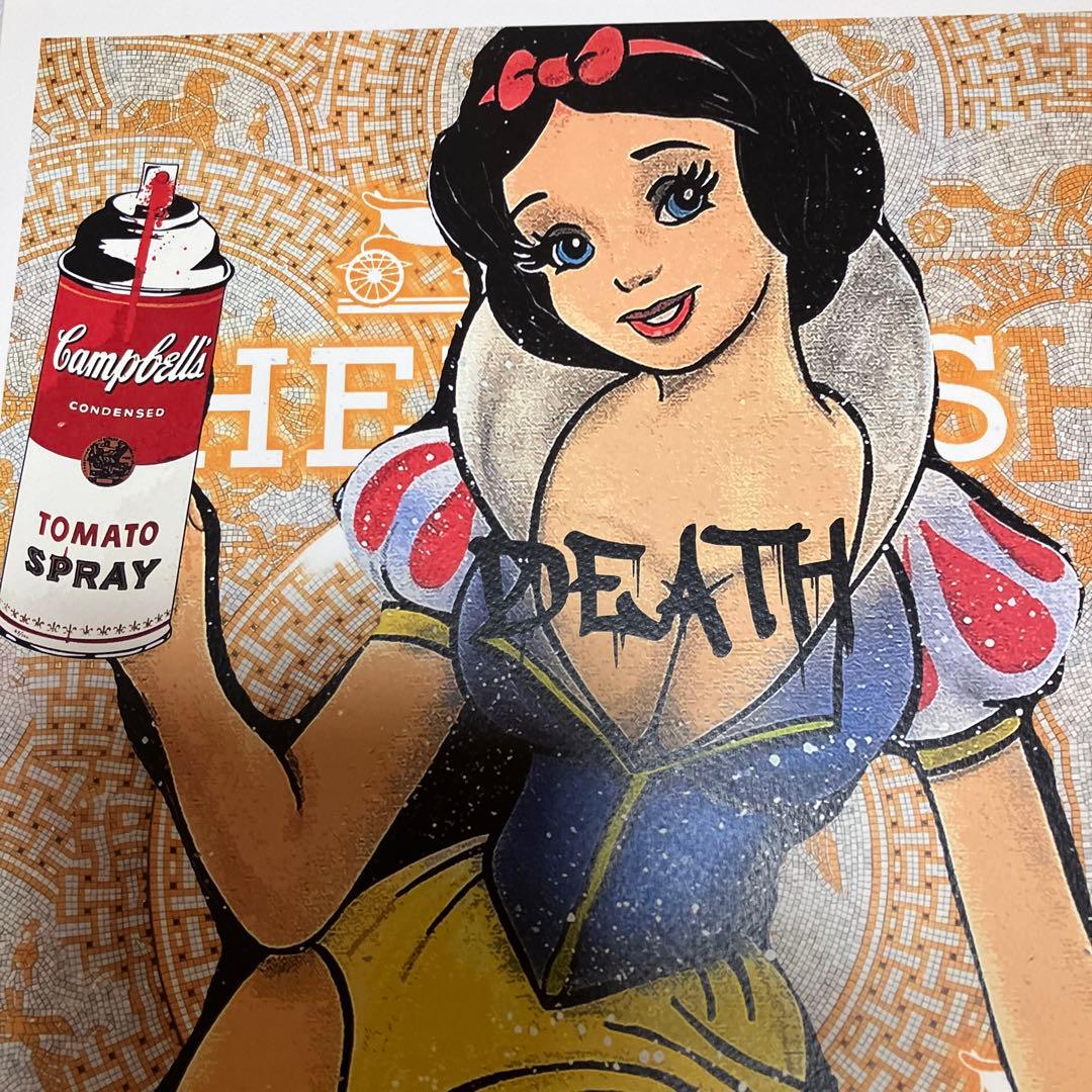 DEATH NYC アートポスター　限定品　ディズニー　白雪姫