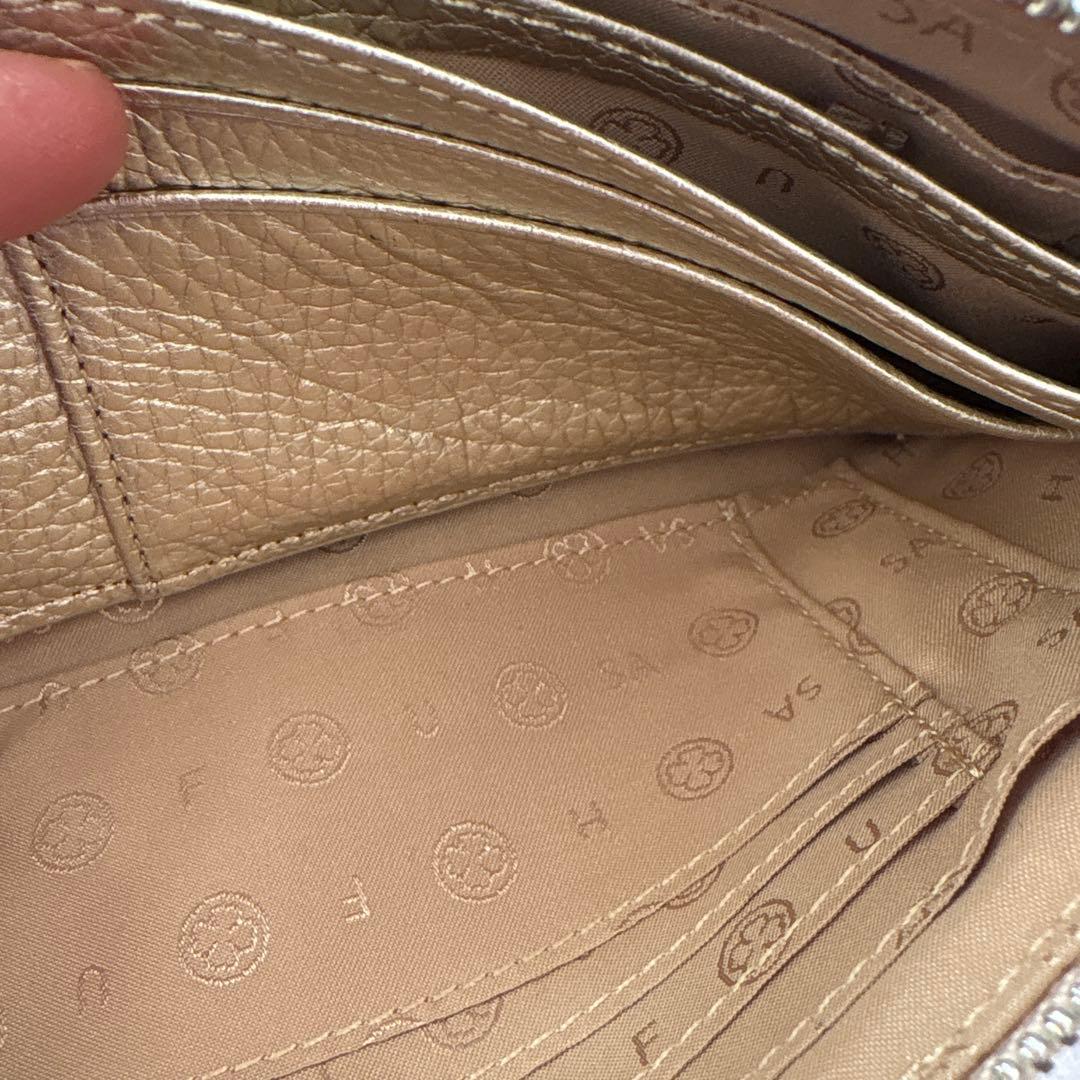 サロンドアルファード　ルクーチェ L字ゴールドミニ財布