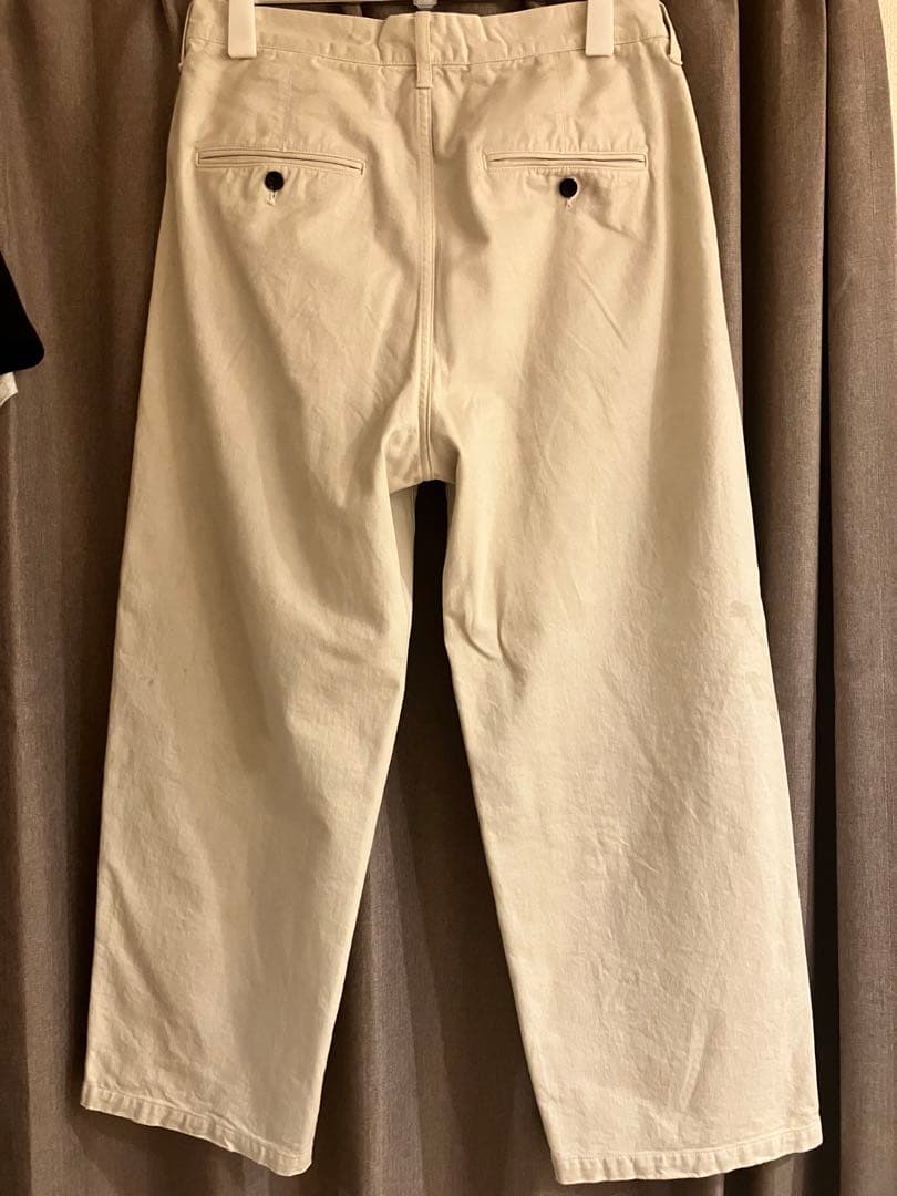 パンツ ANCELLM PAINT CHINO TROUSERS 25ss size2