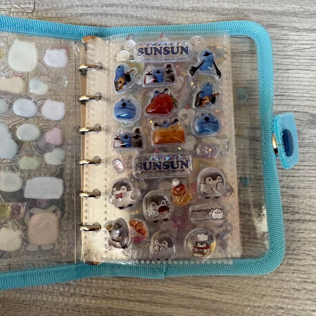 ウサハナ　シール帳　完成品