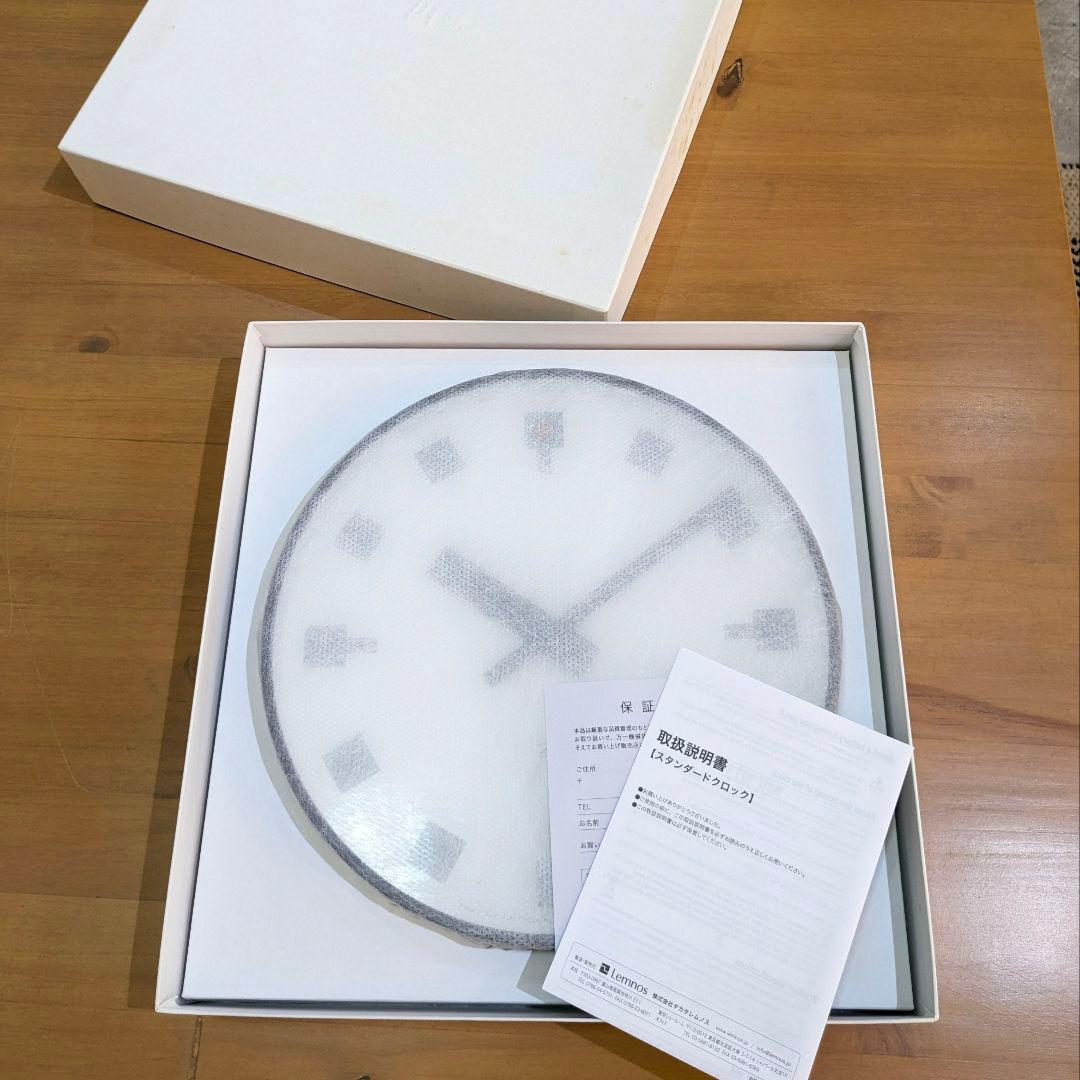 【新品】 レムノス 掛け時計 Riki リキ 日比谷の時計 WR12-03