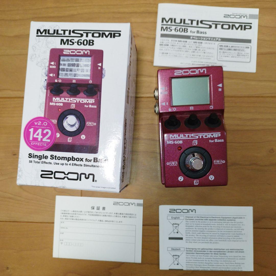 配信機器・PA機器・レコーディング機器 MULTI STOMP MS-60B for Bass