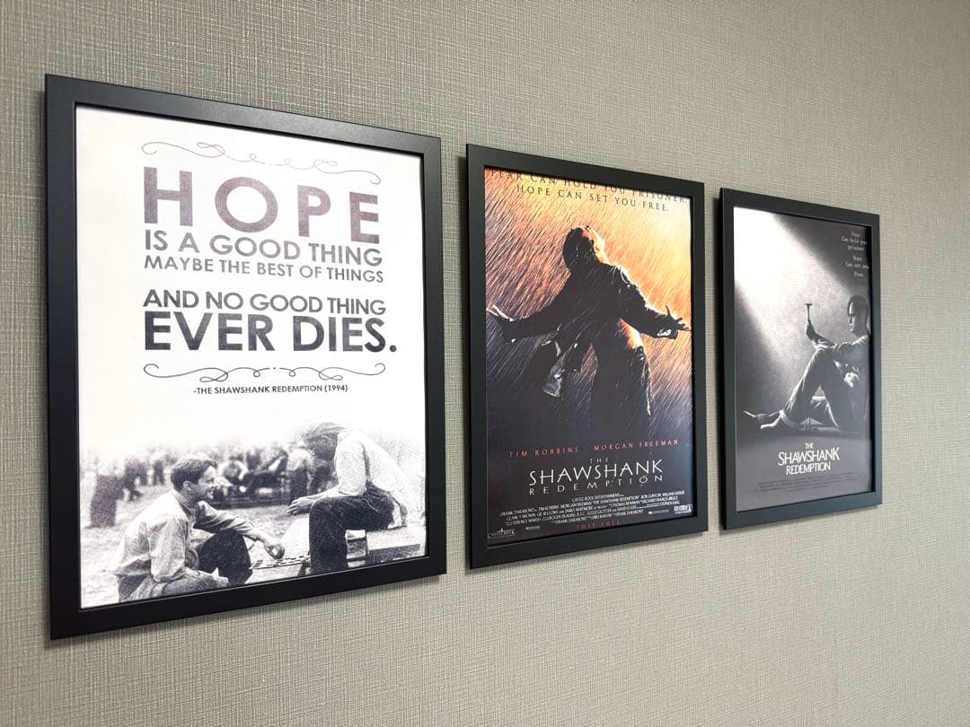 No.289フレーム付きキャンバスアート　ショーシャンクの空に　映画ポスター