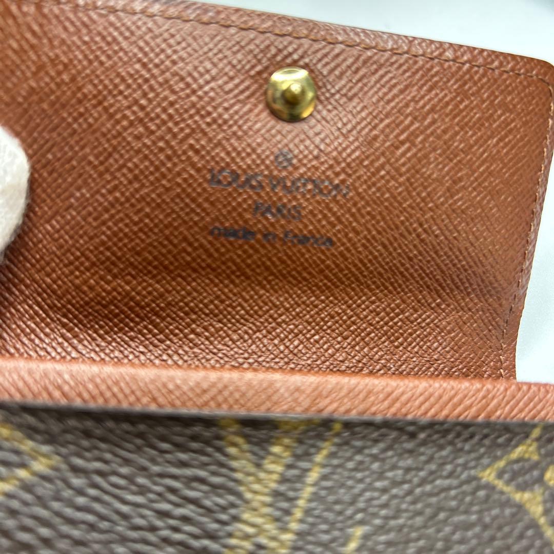 Louis Vuittonルイヴィトン　ポルトモネ　モノグラム　ケース