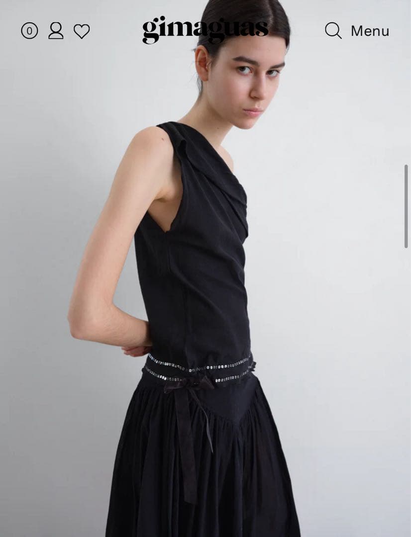 Gimaguas ギマガス　ワンショルダートップス