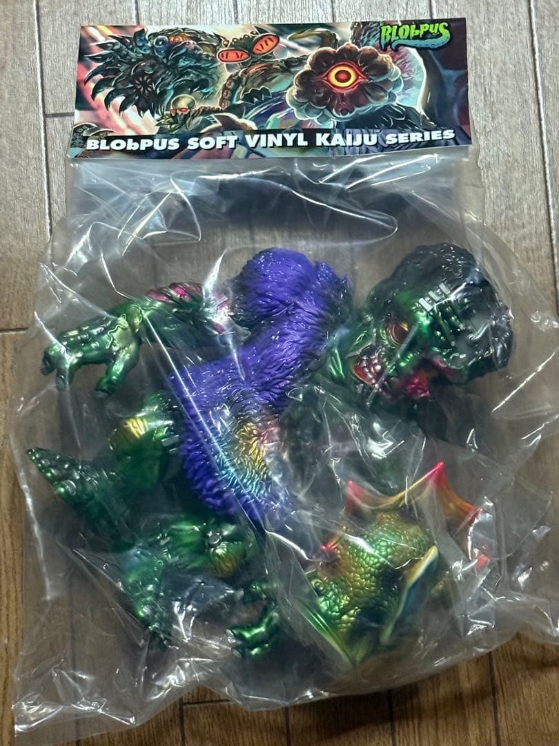 貴重 PLANET X BIG DADDY FRANK BLObPUS ソフビ