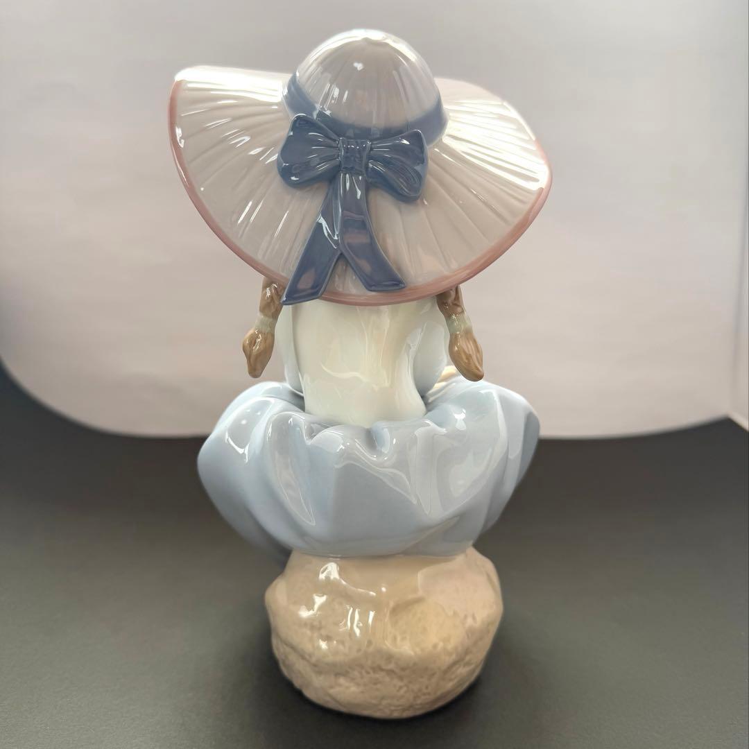 美品 LLADRO 花の香りに包まれて　リヤドロ　 陶器製 レア 廃盤品