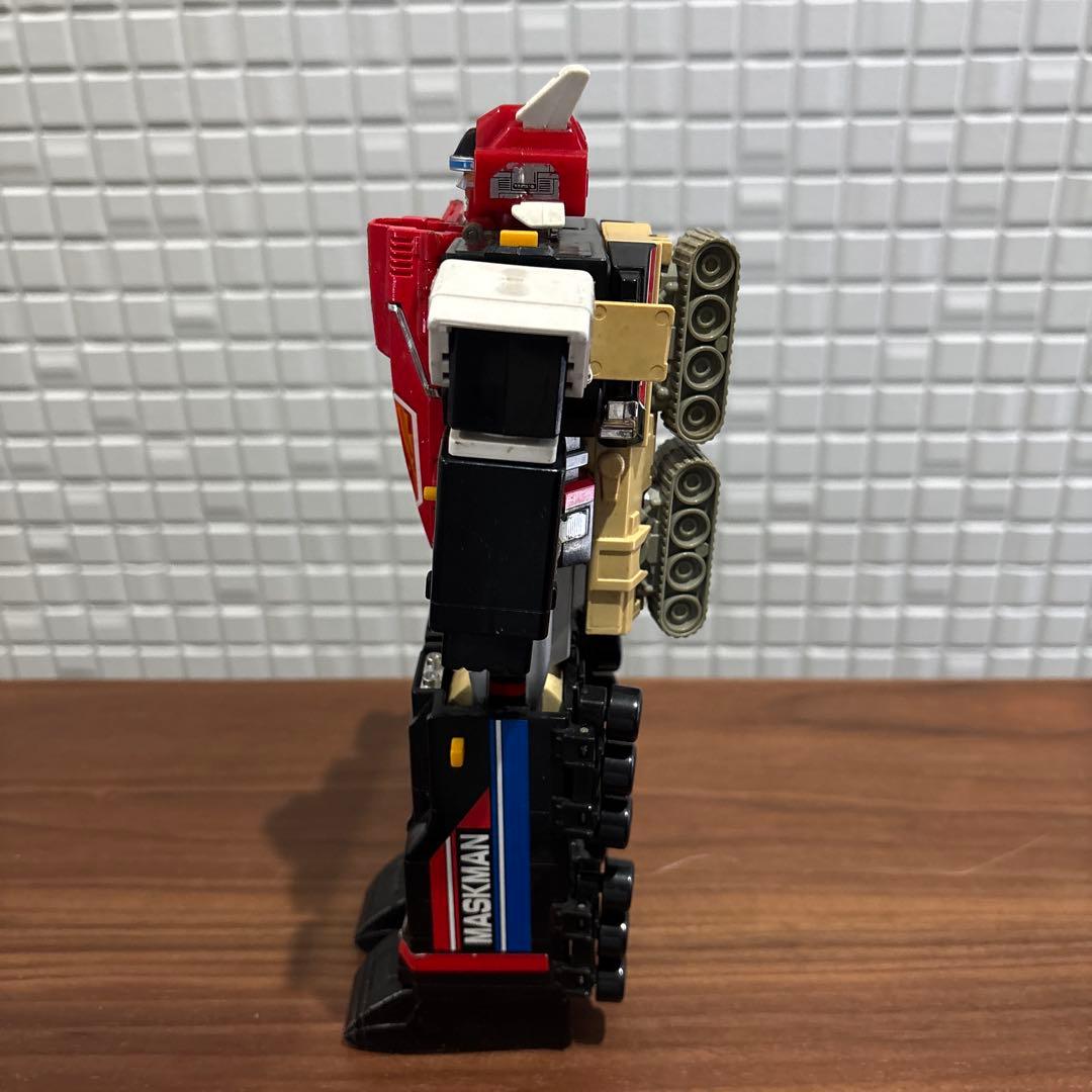 1987年 DX超合金 光戦隊マスクマン 光速合体グレートファイブ バンダイ