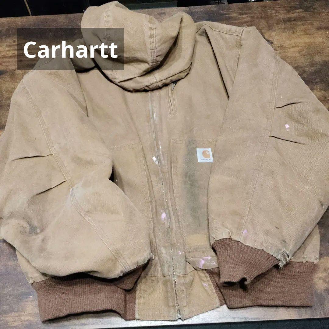 こ*き様 Carharttカーハートアクティブジャケット ダック生地