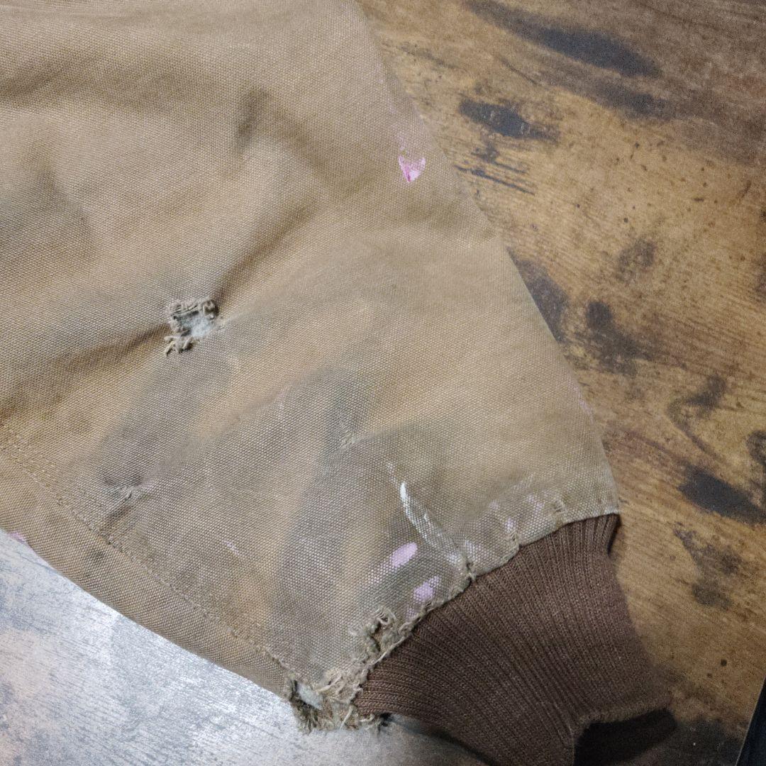 こ*き様 Carharttカーハートアクティブジャケット ダック生地