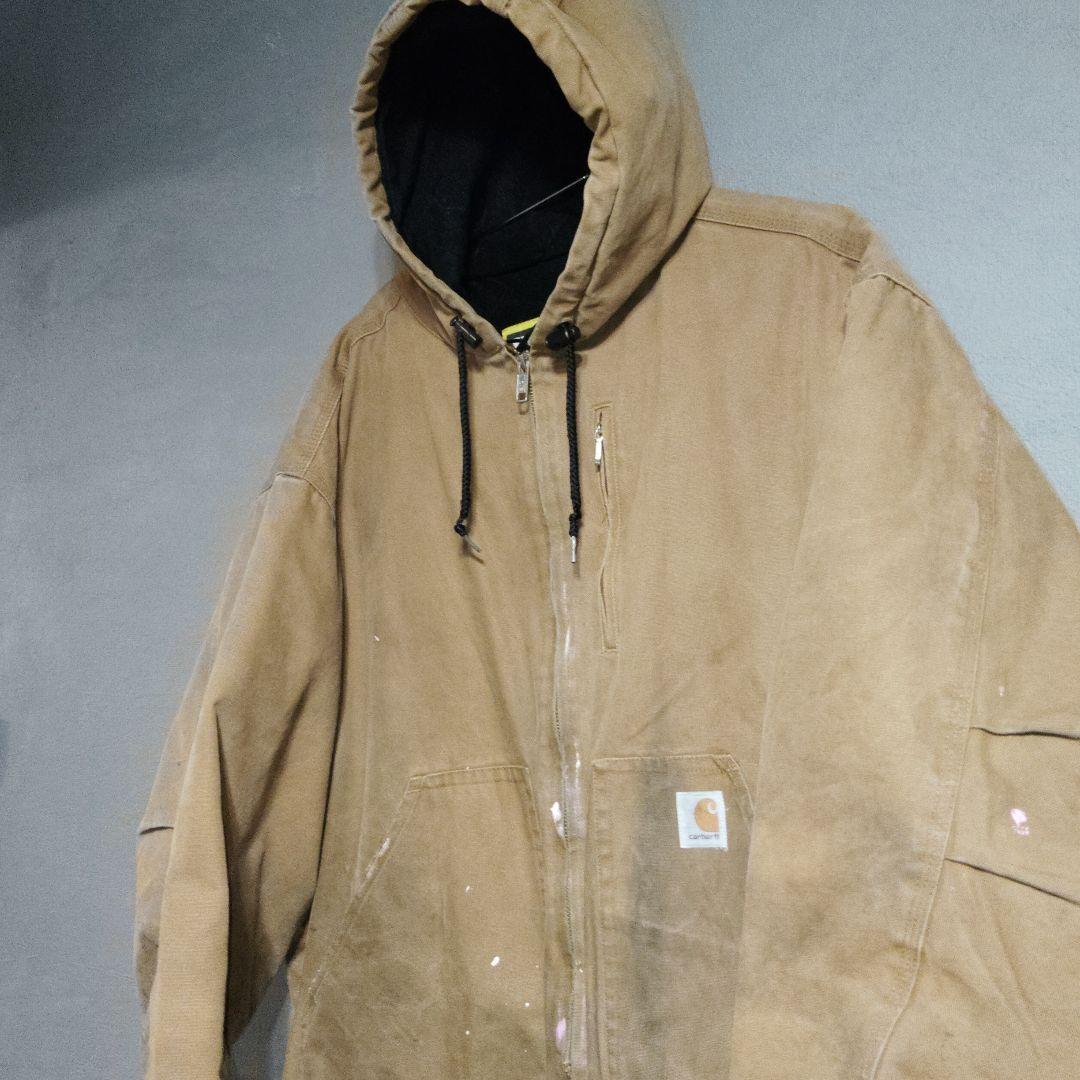 こ*き様 Carharttカーハートアクティブジャケット ダック生地